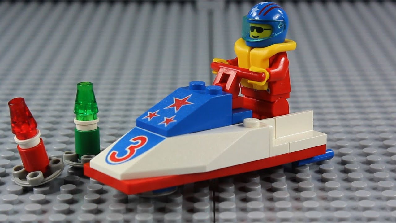 LEGO Set Review: Town Water Jet (6517) from 1996