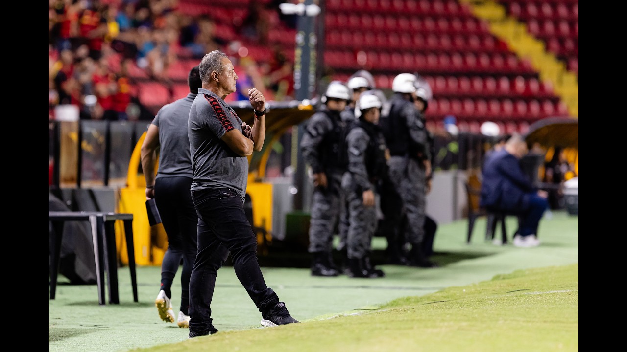 Coletiva Marcio Goiano (Sport 5x0 Maranh&atilde;o)