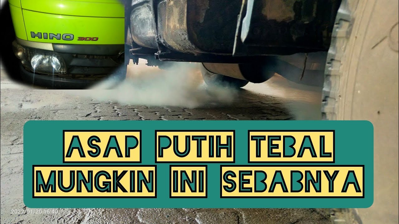 Asap Tebal keluar dari kenalpot// Mungkin ini salah satu sebabnya