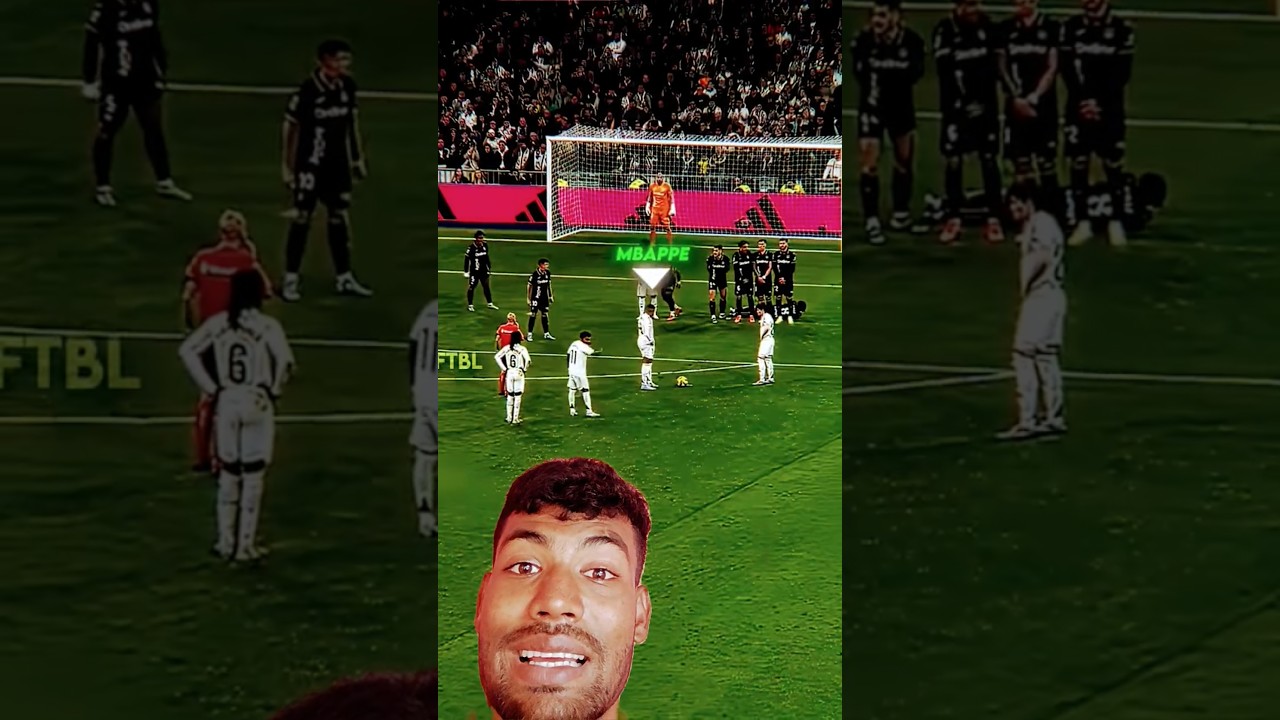 M Bappe  Good shot #FIFA #ChampionsLeague #FootballGoals #FootballJunkie#FootballTraining #EpicGoals