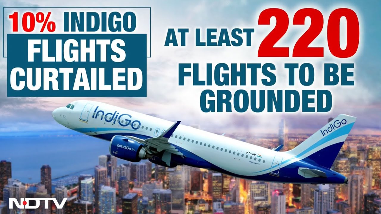 Indigo Flights Status Today | Centre Asks IndiGo To Cut Over 200 Flights A Day After Days Of Chaos