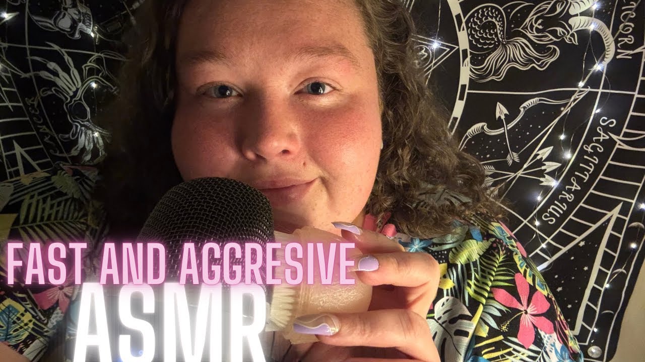 ASMR | FAST AND AGGRESSIVE MIC SCRATCHING 
