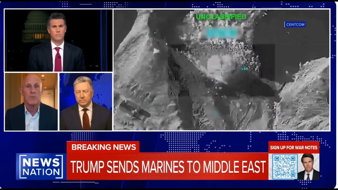U.S. Campaign Sends Signal to the Iranian People: JINSA's VADM (ret.) Robert Harward on NewsNation