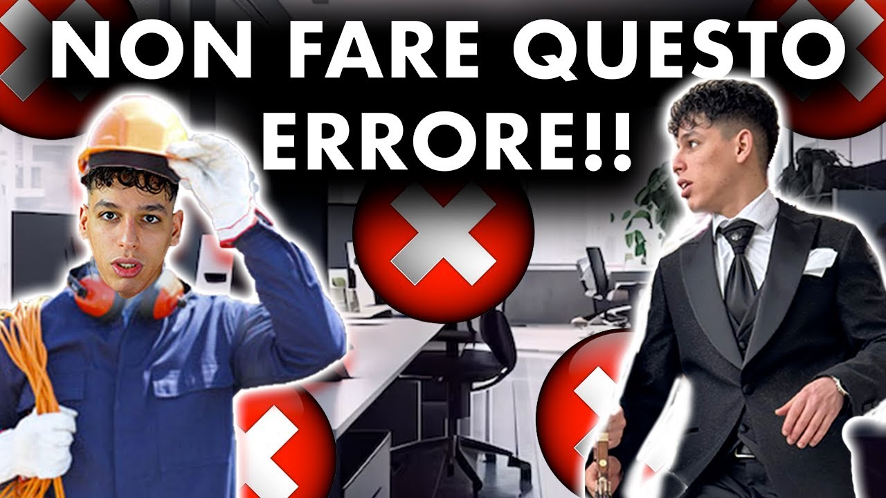 LAVORI CHE DEVI FARE SE HAI MENO DI 30 ANNI