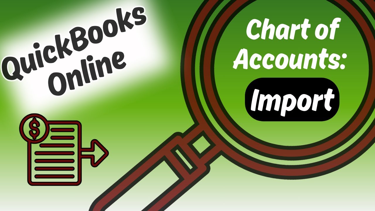 Импорт плана счетов из Excel/CSV в QBO
