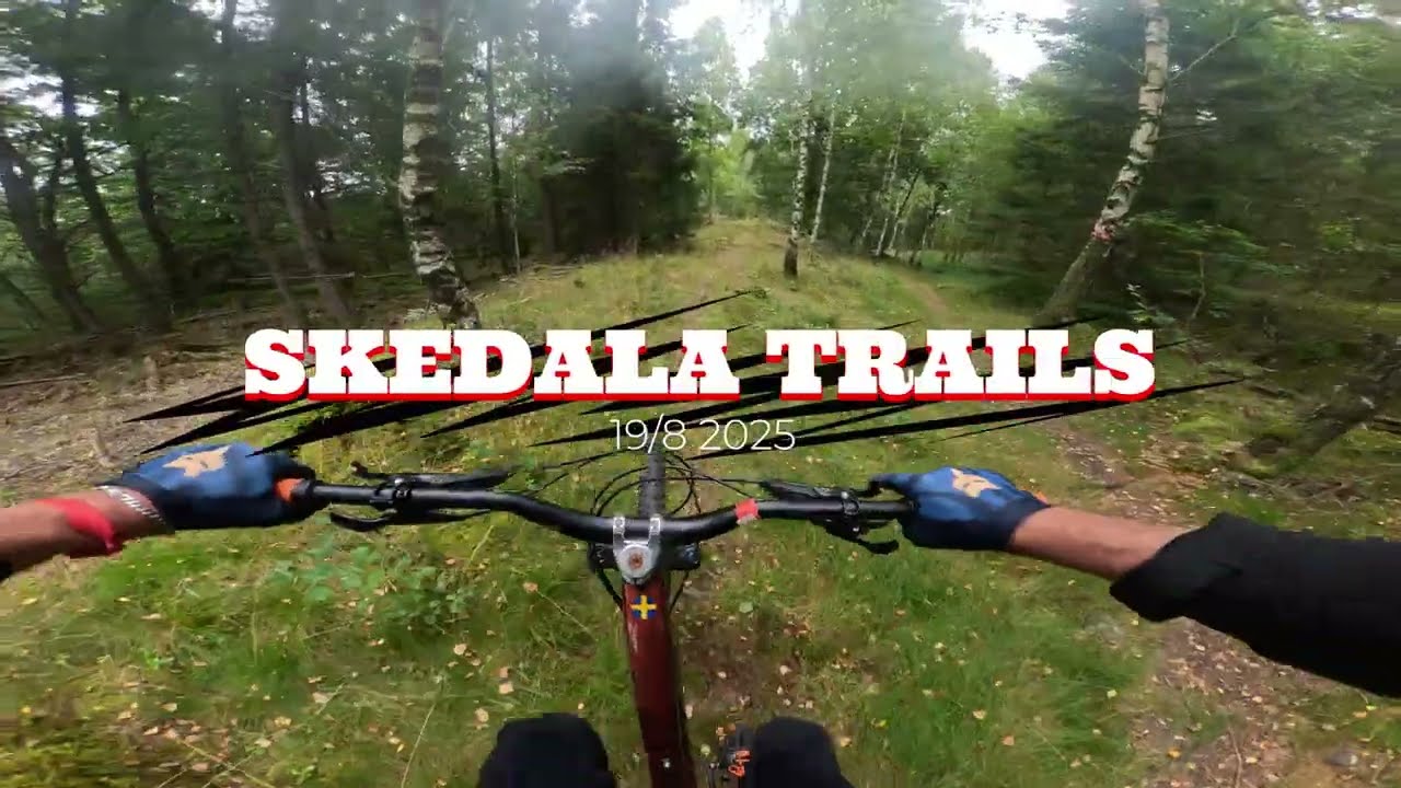 Man får ändå ha lite fokus här | Skedala Trails