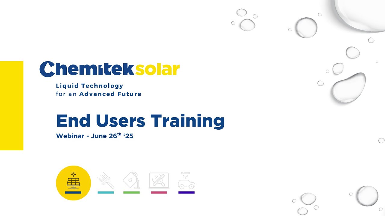 Webinar Solar Product Range