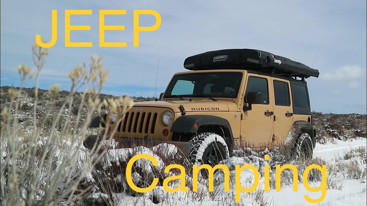Winter Jeep Camping - Exploring the Oregon Desert by Jeep