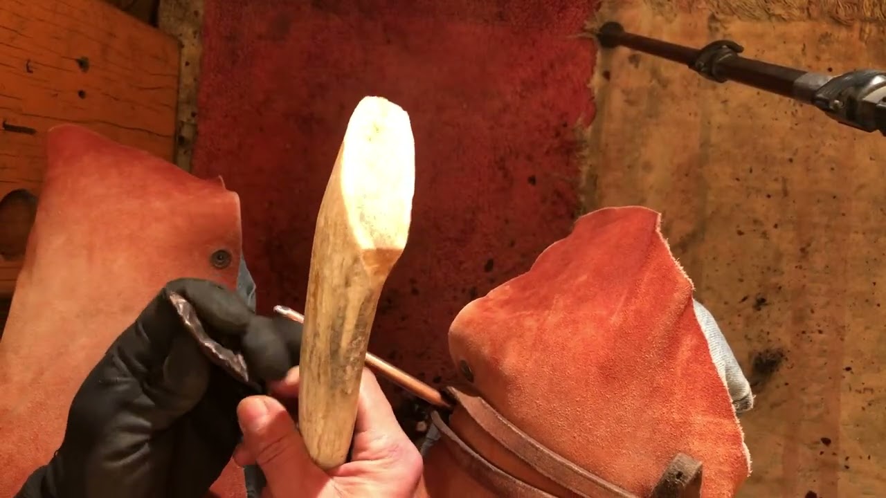 Knife River Flint #4 worked with indirect rod
