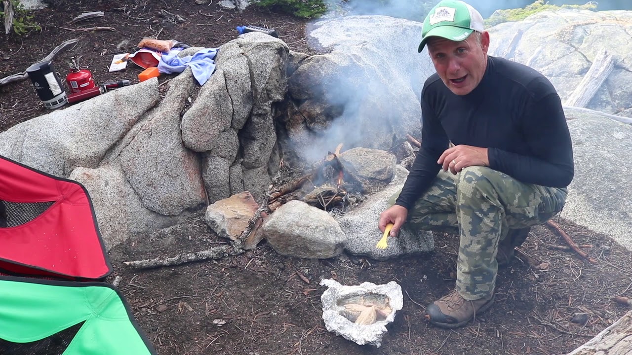 Extreme backpacking in Alpine Lakes Wilderness w/ amazing fishing and 3 cool ways to cook the fish!