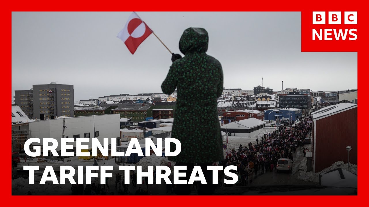 European leaders condemn US President Trump&rsquo;s tariff threats over Greenland | BBC News