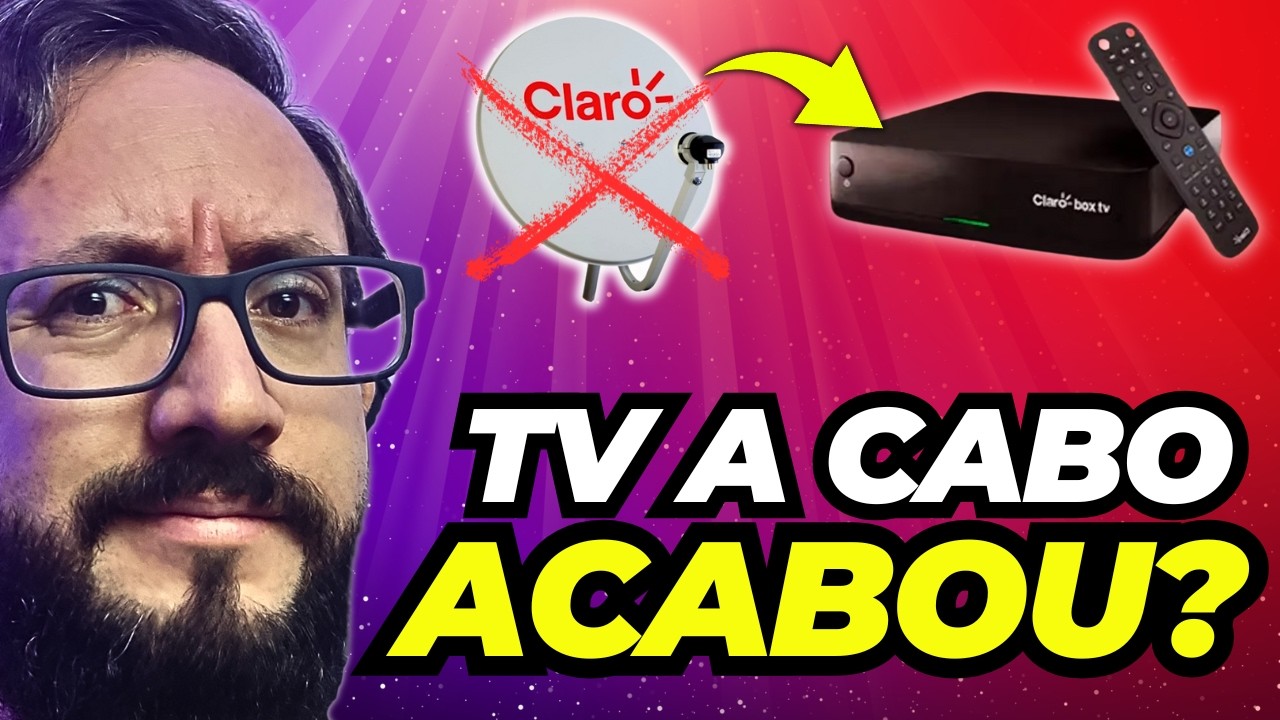 FIM DA TV A CABO?! Claro TV vai trocar receptores por TV BOX!