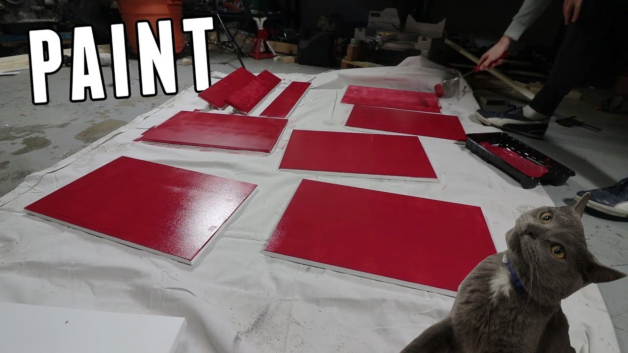 Interior Paint on the Adventure Bus!