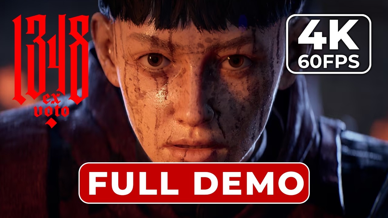 1348 EX VOTO Gameplay Walkthrough FULL DEMO [4K 60FPS PC ULTRA] - No Commentary