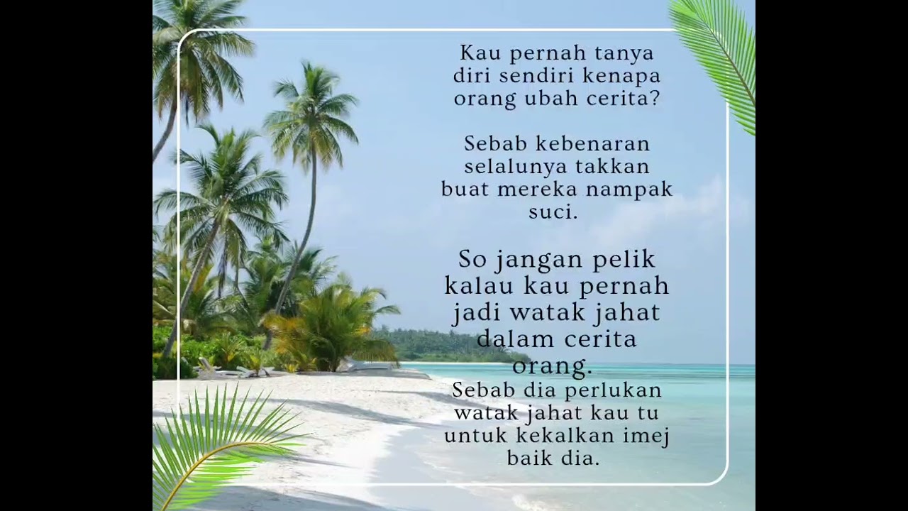 Kenapa orang ubah cerita? 