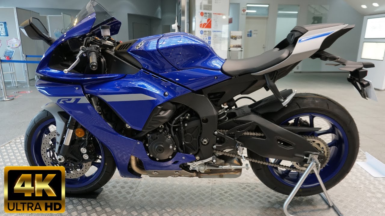 New 2021 YAMAHA YZF R1 Blue - New Yamaha YZF R1 2021 - 新型ヤマハ YZF R1 2021年モデル