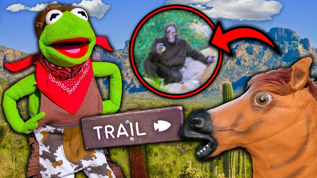 Kermit the Frog's Cowboy Nature Tour! (We found Bigfoot)