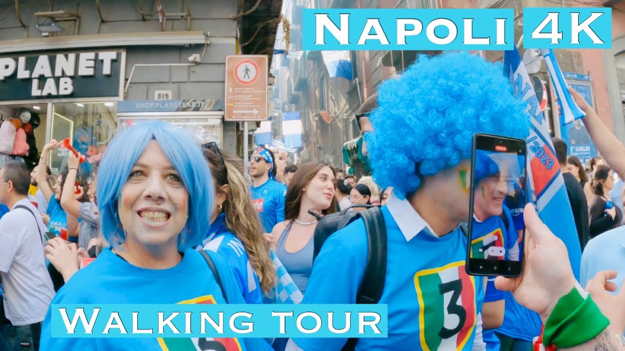 Napoli fans celebrate Italian league title | Scudetto Napoli 2023 - Naples, Italy