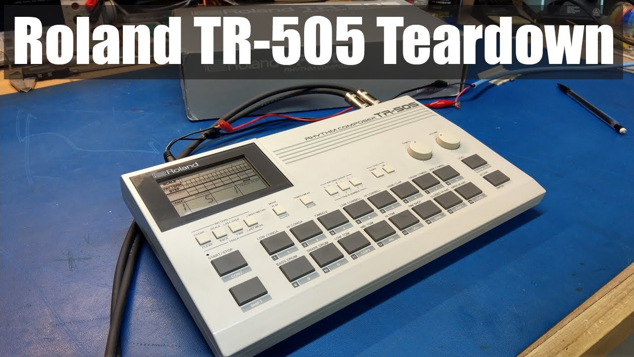 Roland TR-505 Teardown