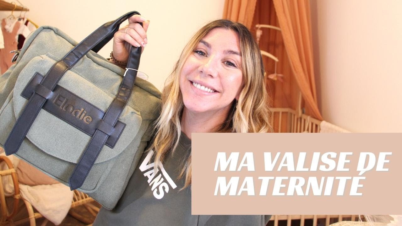 MA VALISE POUR LA MATERNITÉ 👶🏼  Ce que j'amène à l'hôpital !