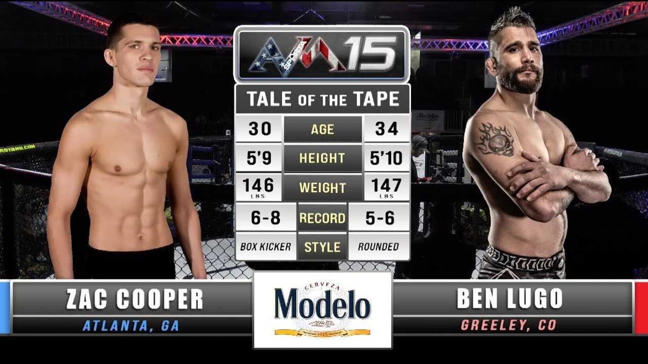 SPARTA AVM15: ZAC COOPER vs BEN LUGO