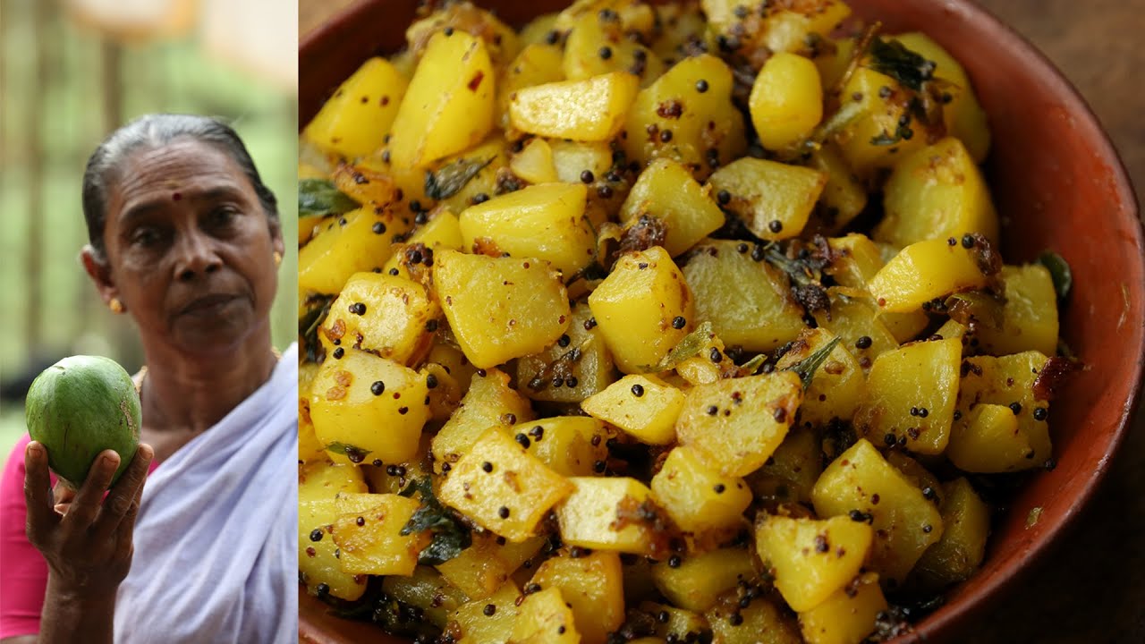 ഓമയ്ക്ക ഇങ്ങനെ ഉണ്ടാക്കി കഴിച്ചിട്ടുണ്ടോ | Kerala Traditional Style Papaya Stir Fry - Omakka Thoran