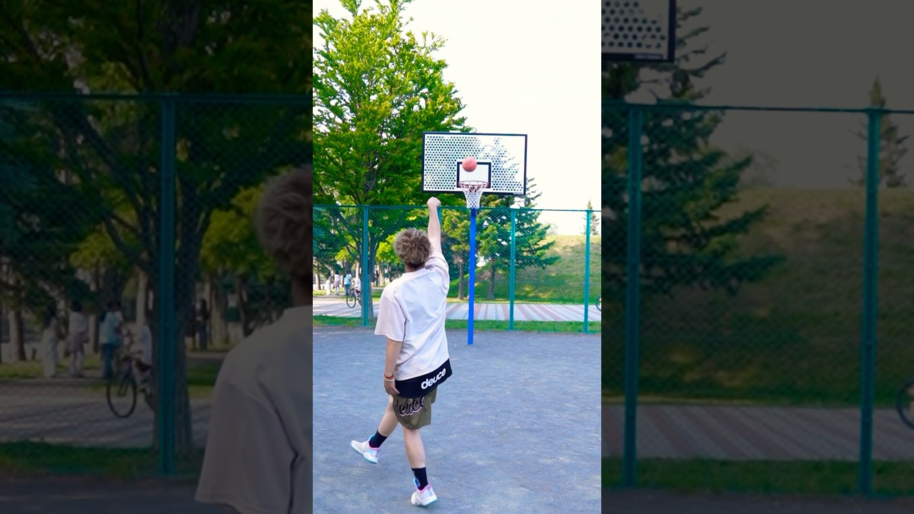 Swish🏀🌪️ #shorts #whitea #basketball #basketballshorts #バスケ #ストリートバスケ #streetball #ballislife