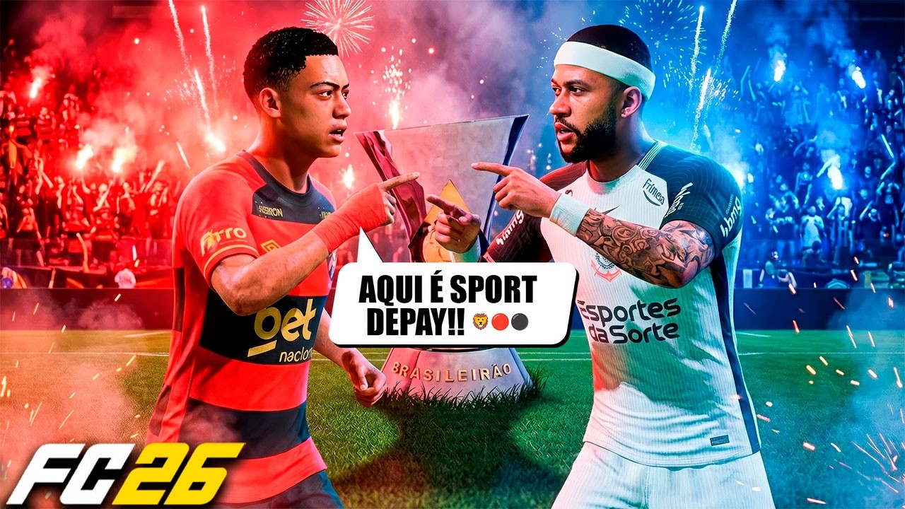 CAIO VS DEPAY... ESSE JOGO FICOU INSANO! 🇧🇷 | EA FC 26 Modo Carreira Jogador | EP 13