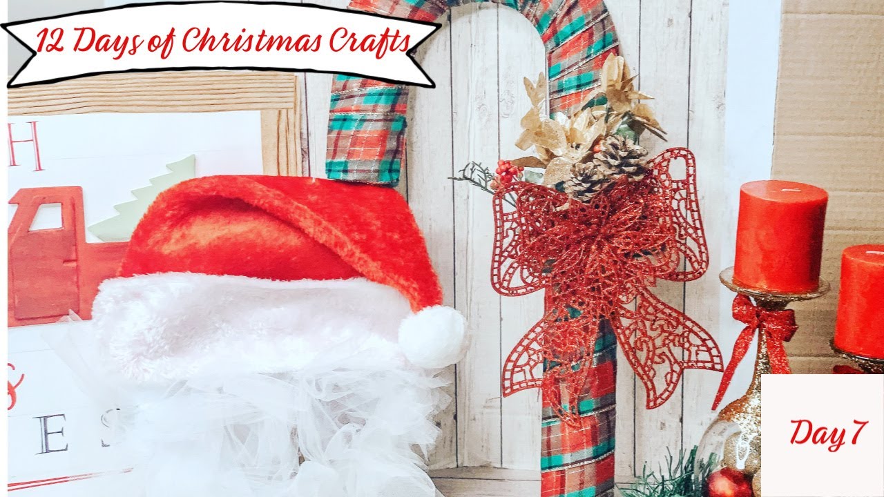Dollar Tree DIY Christmas Wreaths | 12 Days of Christmas Crafts