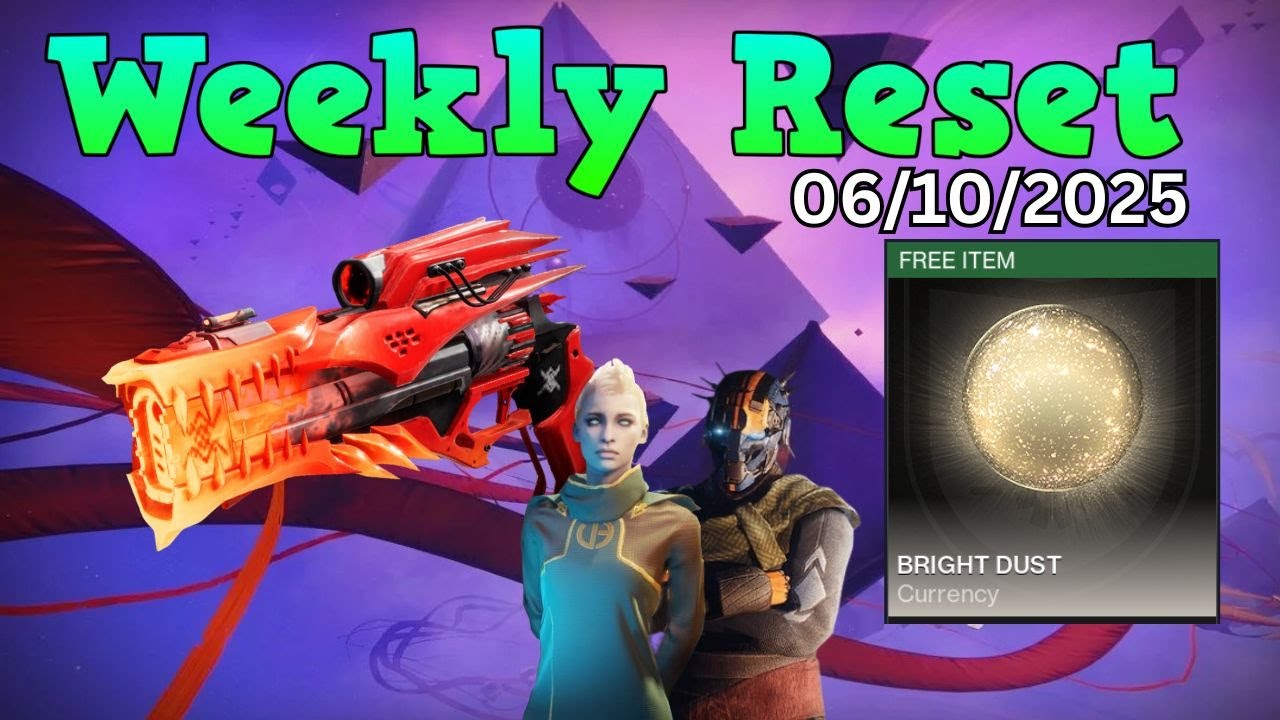Free Brightdust, Name change token & Vendor Update - Destiny 2