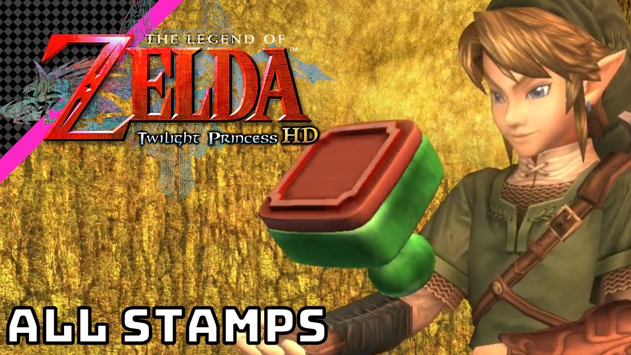 All 50 Stamps | The Legend of Zelda: Twilight Princess HD