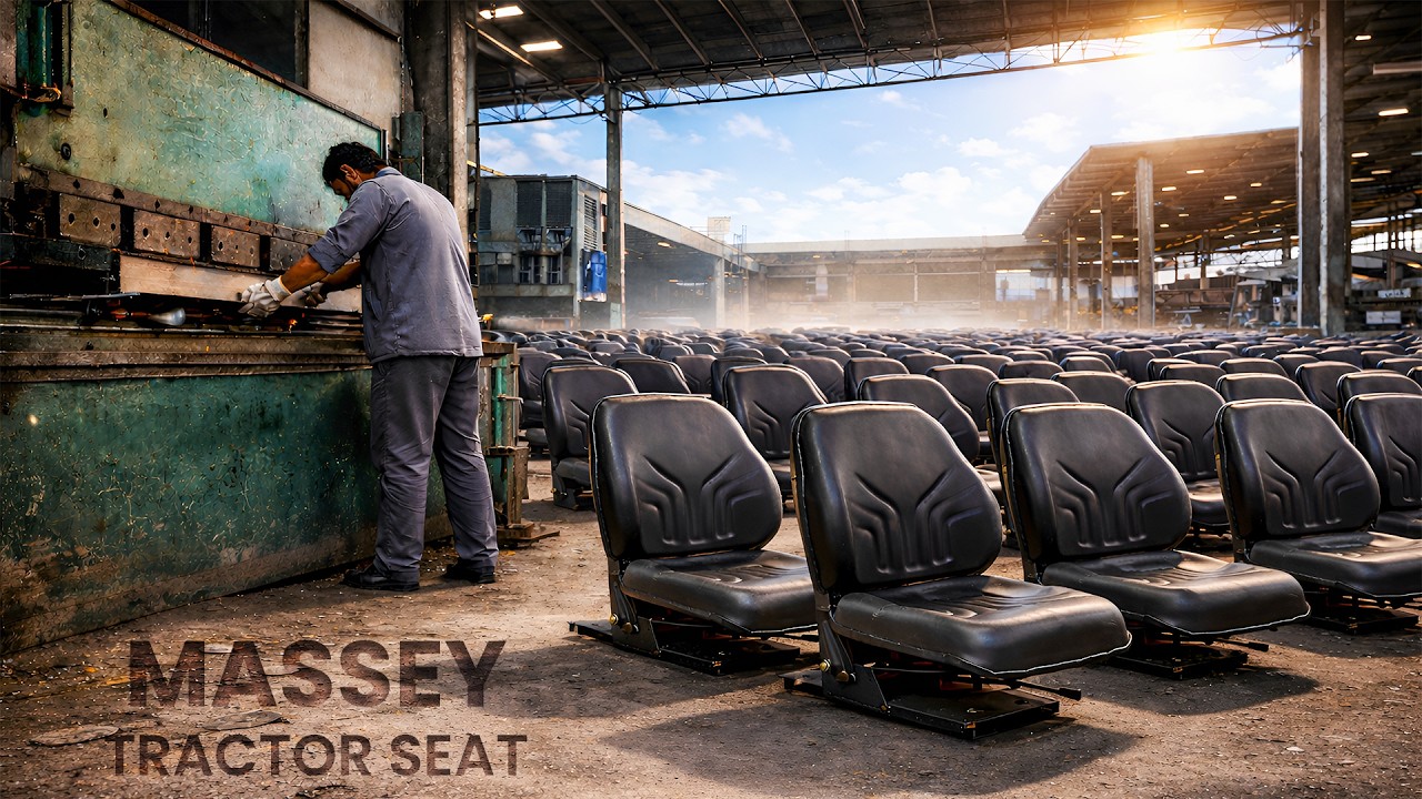 Beginner&rsquo;s Guide: Making a Tractor Seats | Full Factory Production