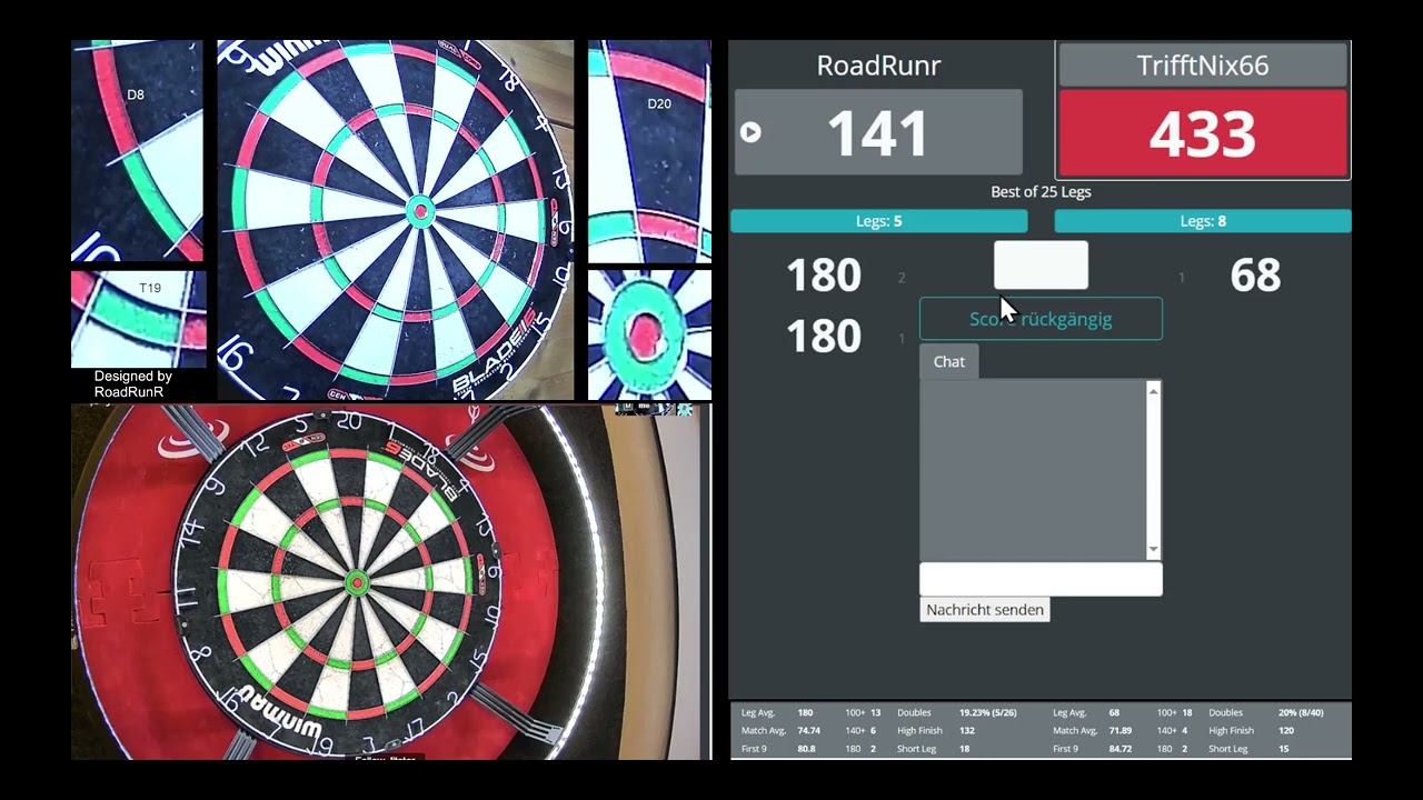 2024-12-18 12-Darter RoadRunR gegen TrifftNix66 im Dartn Grand Slam Finale 2024