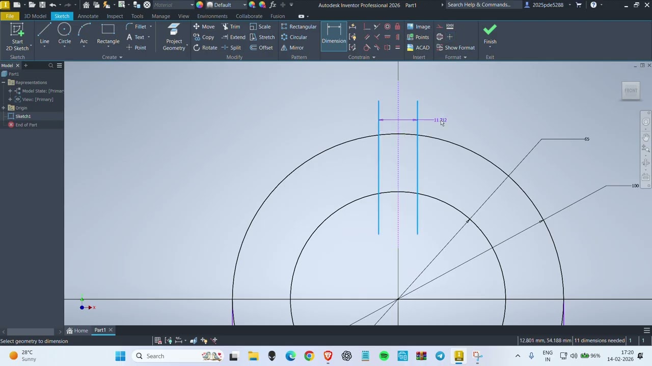 Auto CAD Inventor | Mnit M.Tech First Year Design Assignment 