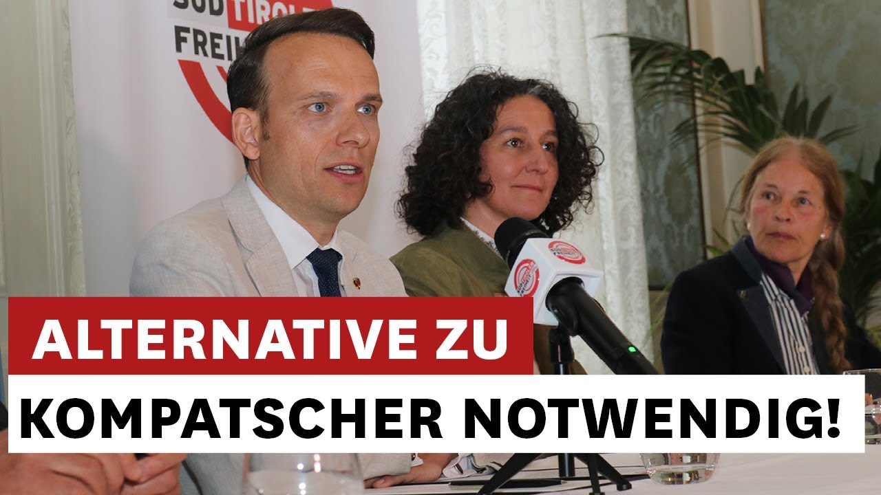 Pressekonferenz: Sven Knoll Landeshauptmann-Kandidat der Süd-Tiroler Freiheit