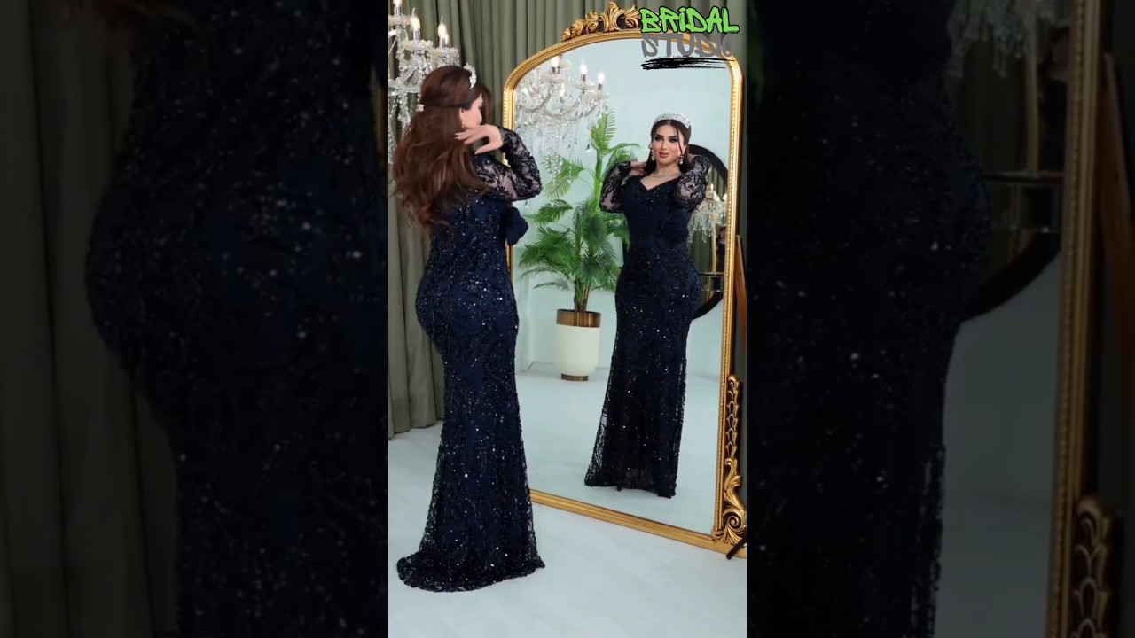 Beautiful Customized Black Wedding Dress #weddingdress #blackdress #dress #fashion