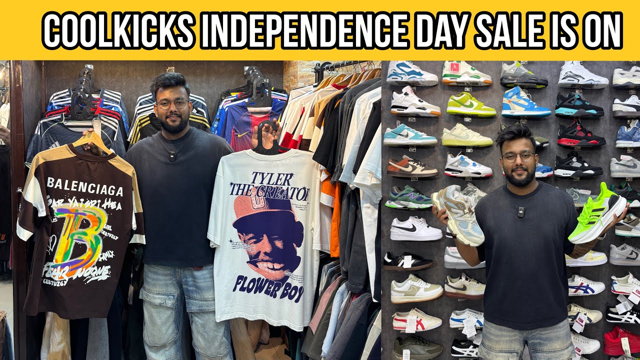 Coolkicks Kolkata | Premium Quality Clothing Store | Shoes 15 August Offer 