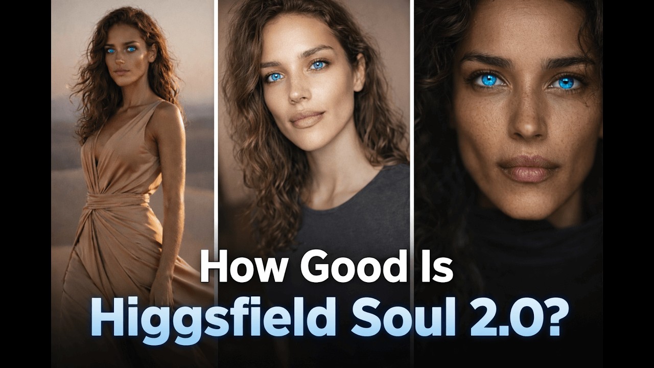 How Good is Higgsfield Soul 2.0 with our Hyper-Realistic AI Character