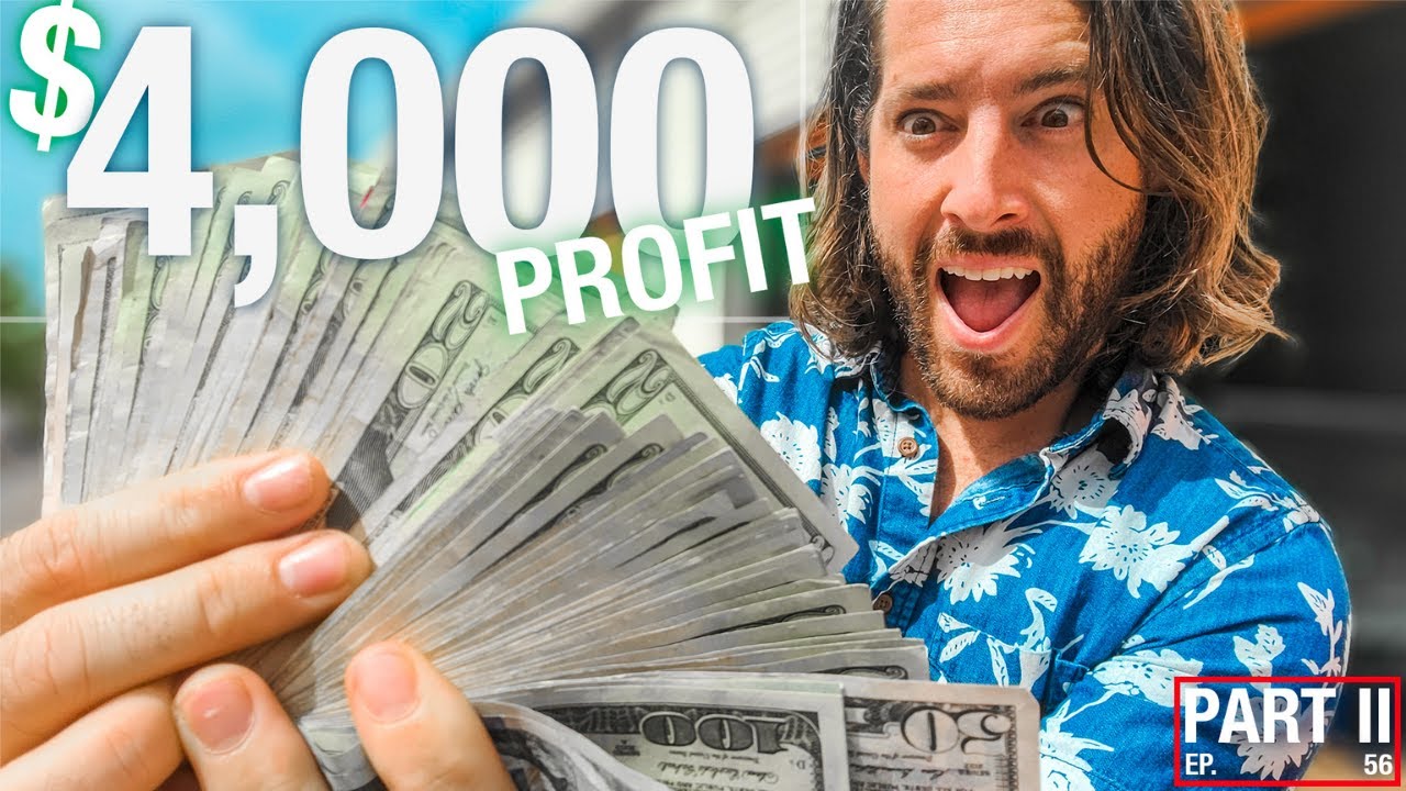 $4,000 monthly PROFIT side hustle challenge - flipping furniture Part II (EP 56)