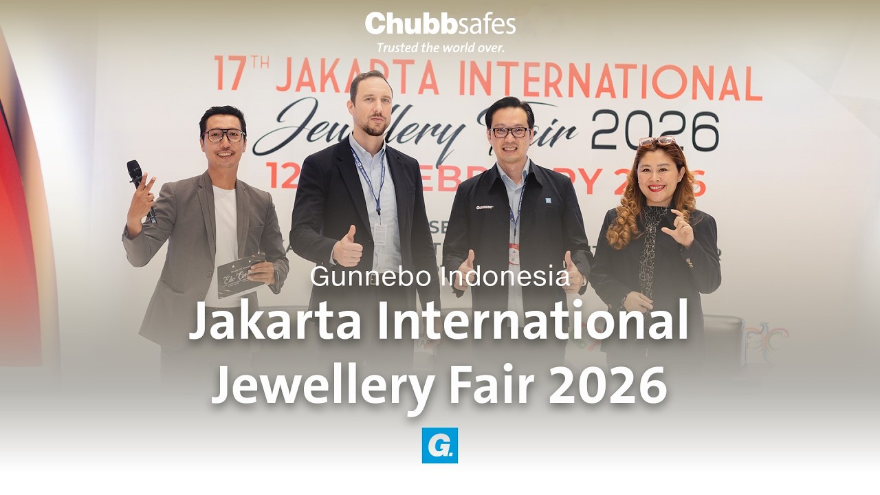 Chubbsafes Indonesia hadir dalam Jakarta International Jewellery Fair 2026