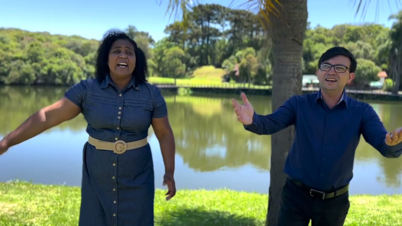 Há uma Pátria Perfeita em Beleza hino 334 Silvana  Souza e Valdinei Santos