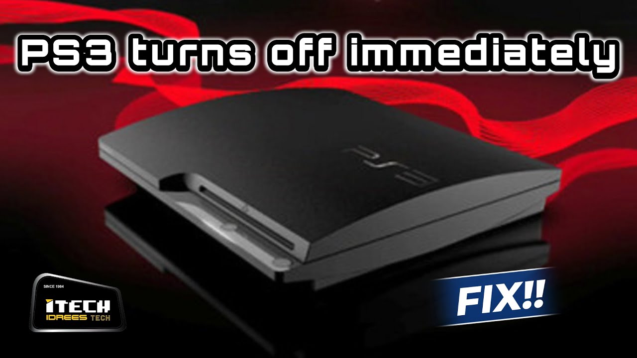 ps3 turns off immediately after turning on