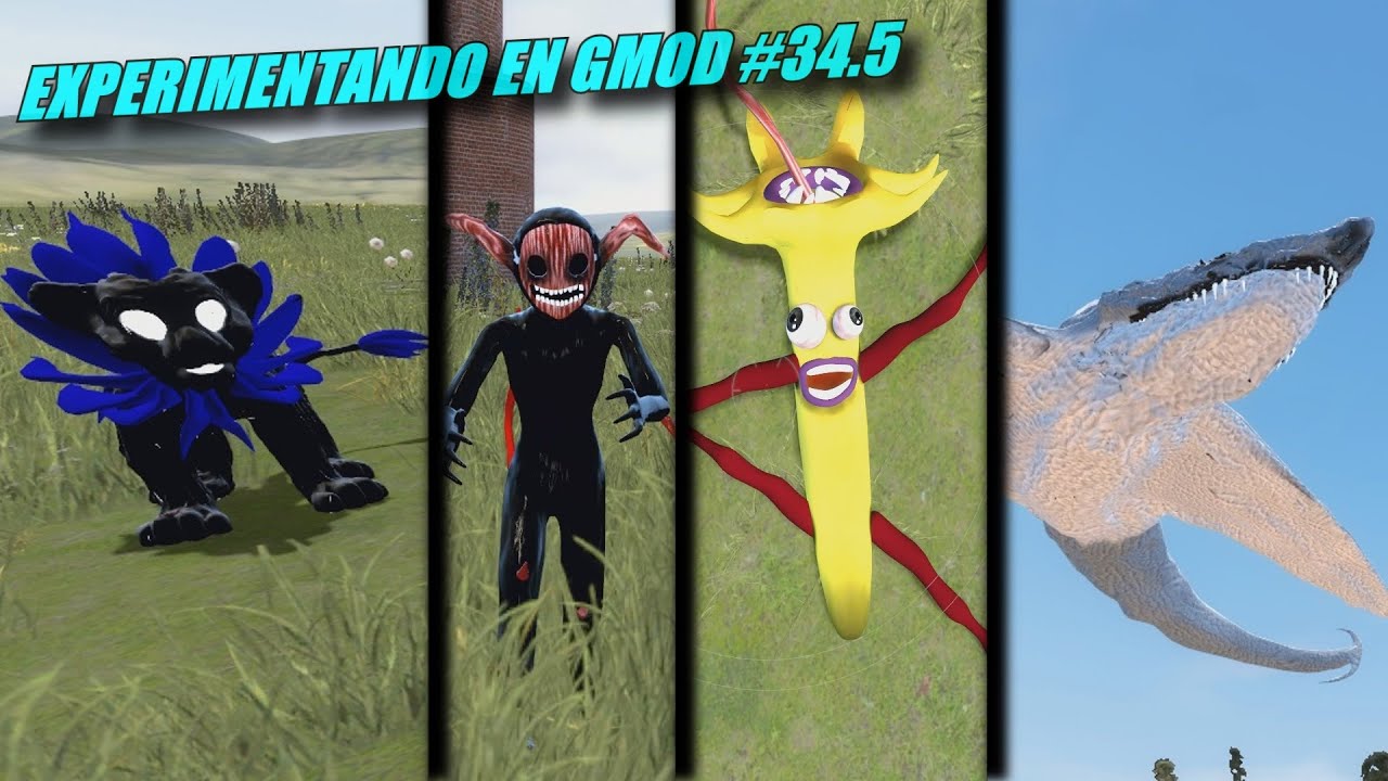 LAS ENTIDADES MAS RARAS DE TREVOR HENDERSON! // EXPERIMENTANDO EN GMOD #34.5