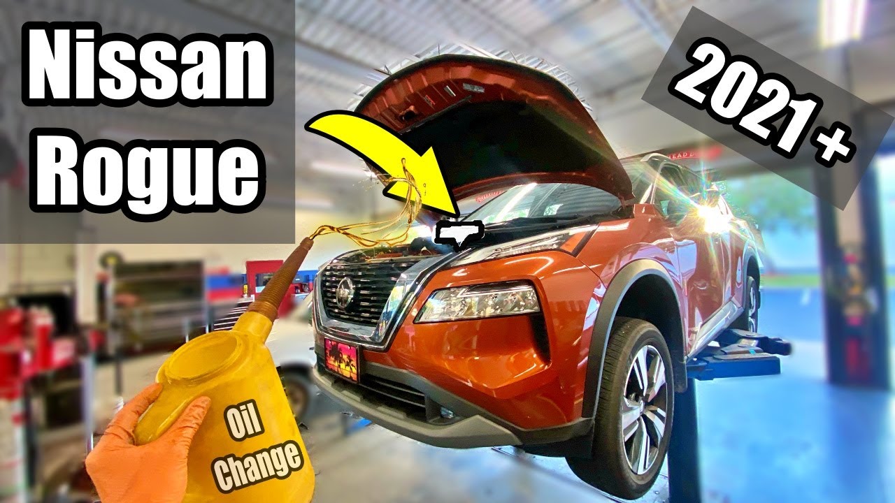 How To | 2021+ | Nissan Rogue | Oil Change | Diy |
