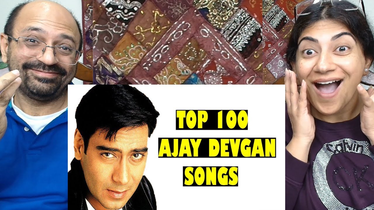 Top 100 SuperHit Songs Of Ajay Devgan Movies😍| Gajab Reactions !✨