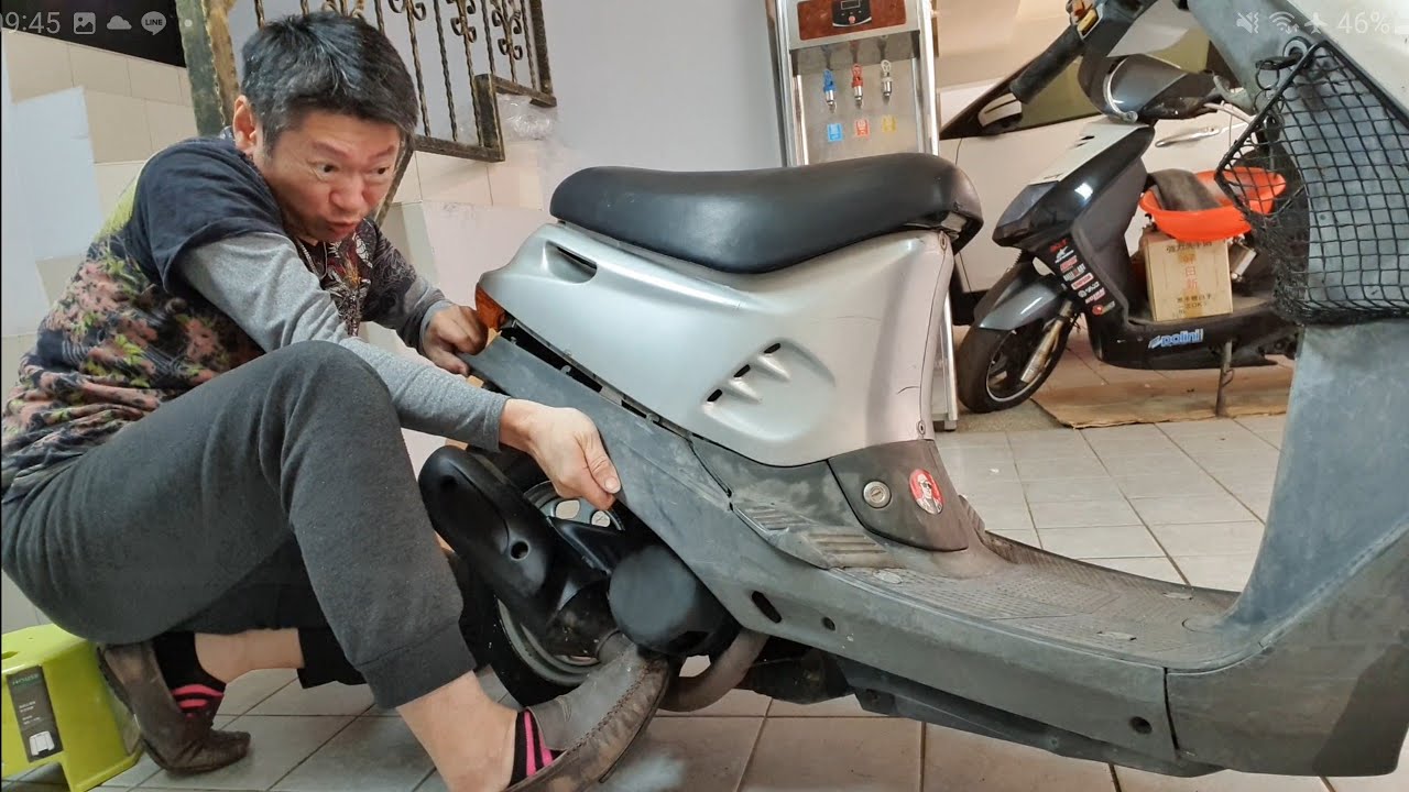 dio機車殼怎麼拆忘記了 How to remove the Dio car body shell