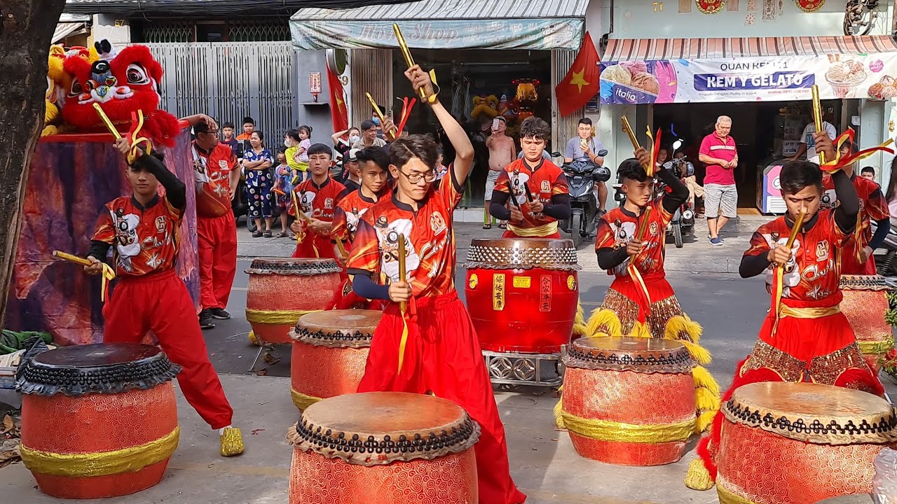 TRỐNG HỘI CHUNG HUY ĐƯỜNG. MÚA LÂN HAY NHẤT. LÂN SƯ RỒNG HOÀNH TRÁNG NHẤT | LONG SHI