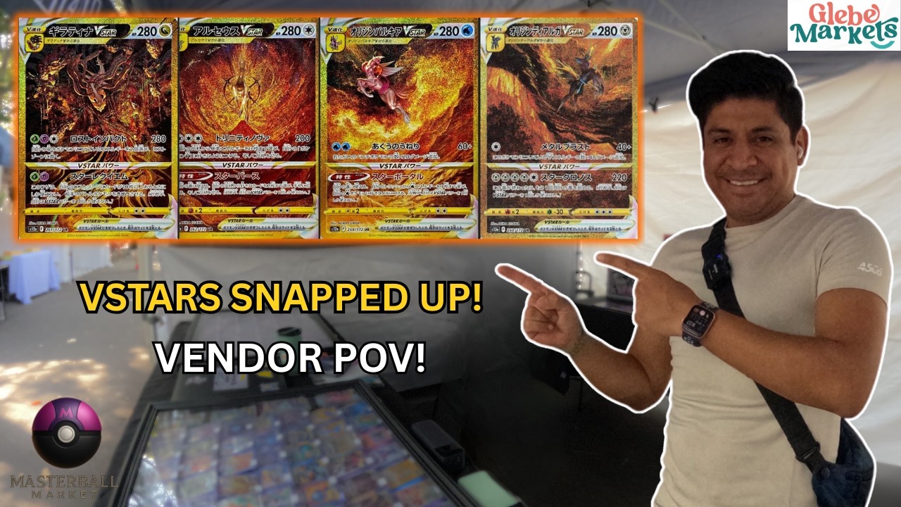 One Buyer Bought ALL My Top Pokémon Cards at the Markets 😳🔥 | Vendor POV!