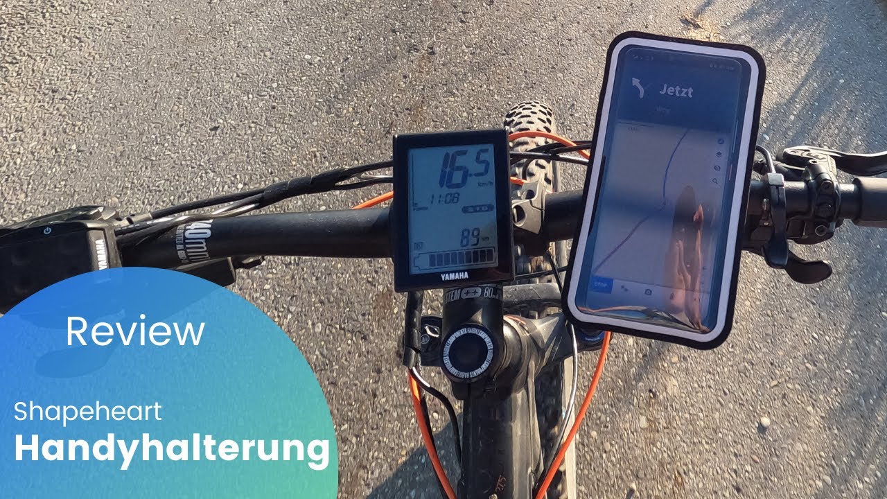 Shapeheart - Handyhalterung für Motorrad und Fahrrad im Test