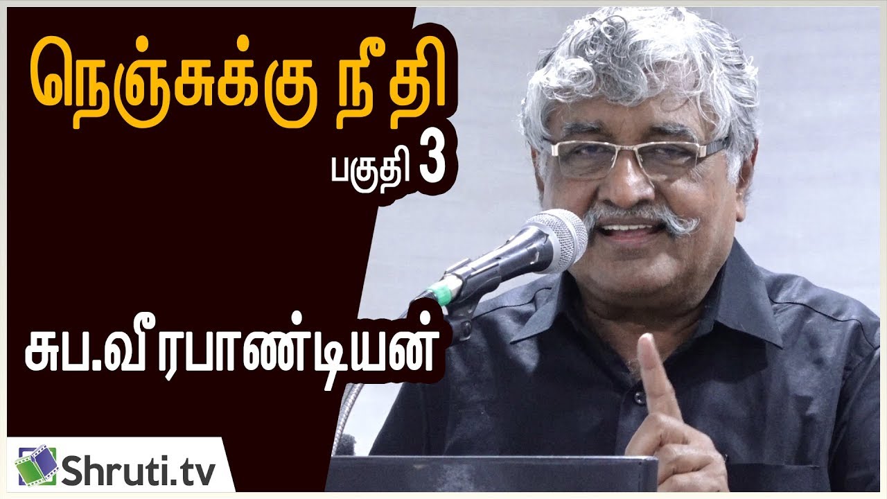 கலைஞரின் நெஞ்சுக்கு நீதி - சுப.வீரபாண்டியன் தொடர் சொற்பொழிவு | Part 3 | Kalaignar